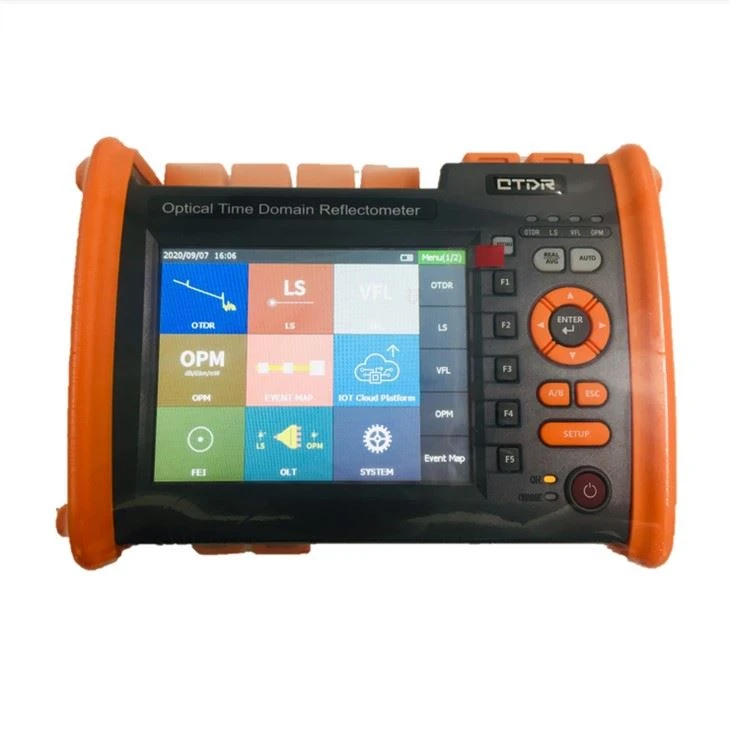 Multifunction Optical Fiber Tester OTDR With Optical Power Meter VFL Light Source