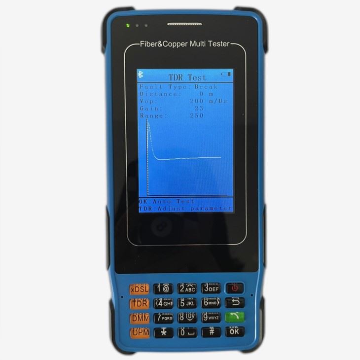 Multi-Functional Optical Fiber And Copper Cable Testing ADSL VDSL Tester